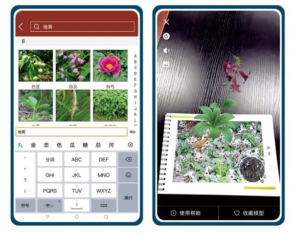 中藥辨識虛擬現實教學系統，中藥資源與鑒定虛擬系統